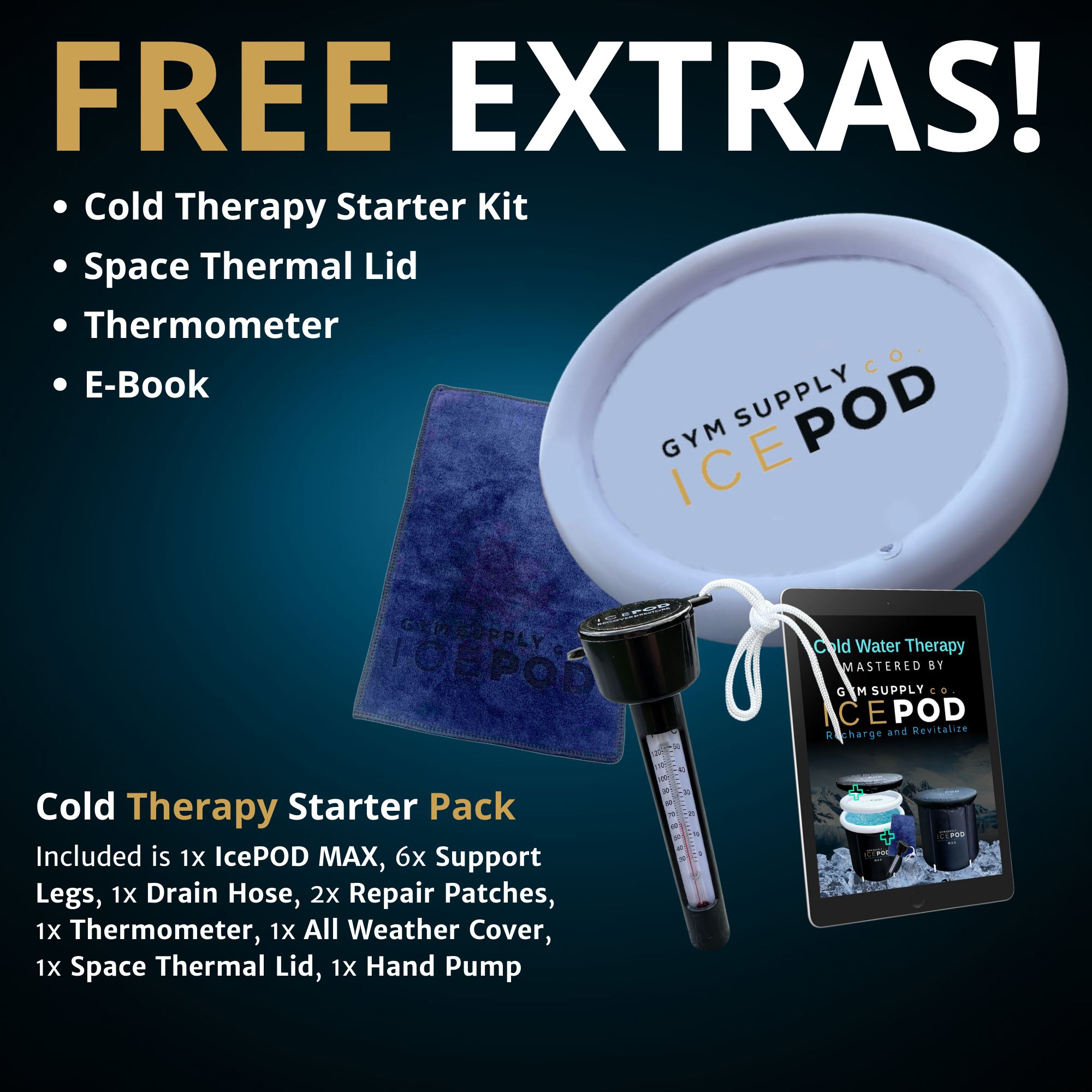 IcePOD MAX® - Portable Ice Bath