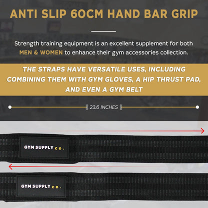 Premium Weight Lifting Wrist Straps Padded Support Hand Bar Grips Gym –  Reform Sports & Fitness